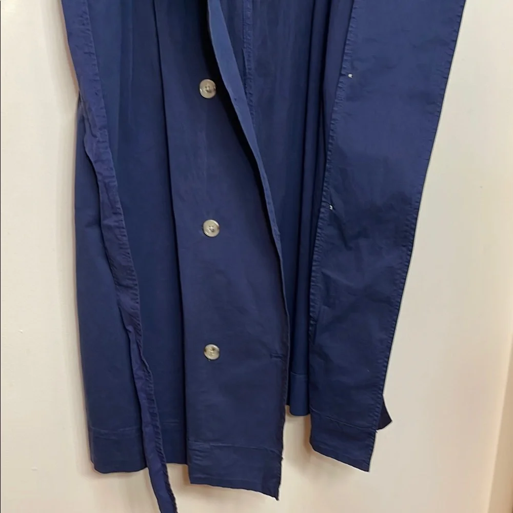 JCrew Navy Sleeveless Trench Dress